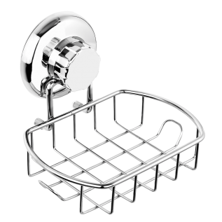 Suction Cup Soap Basket with Hooks HA-73121B (ASIN: B07QMY7LRK)